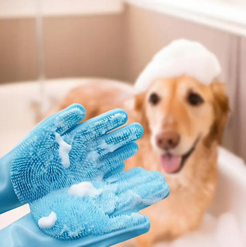 Pair of Bathing Gloves