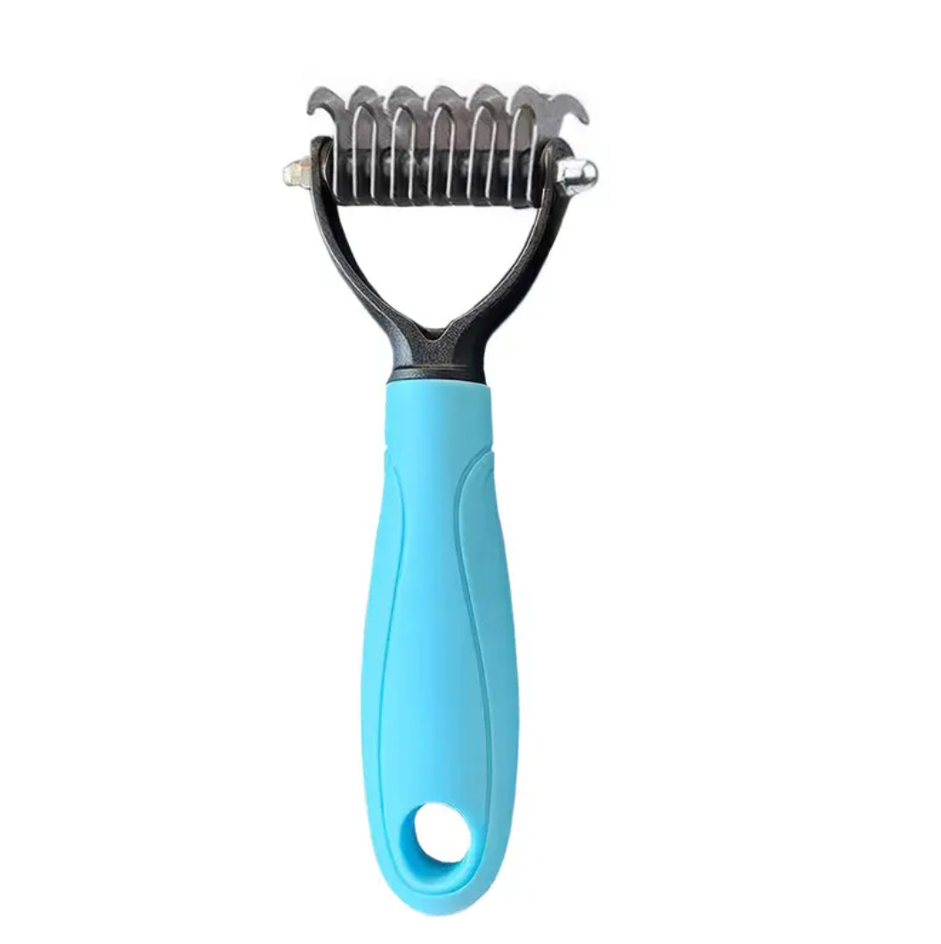 Dual-Sided Pet Grooming Comb for Dogs & Cats