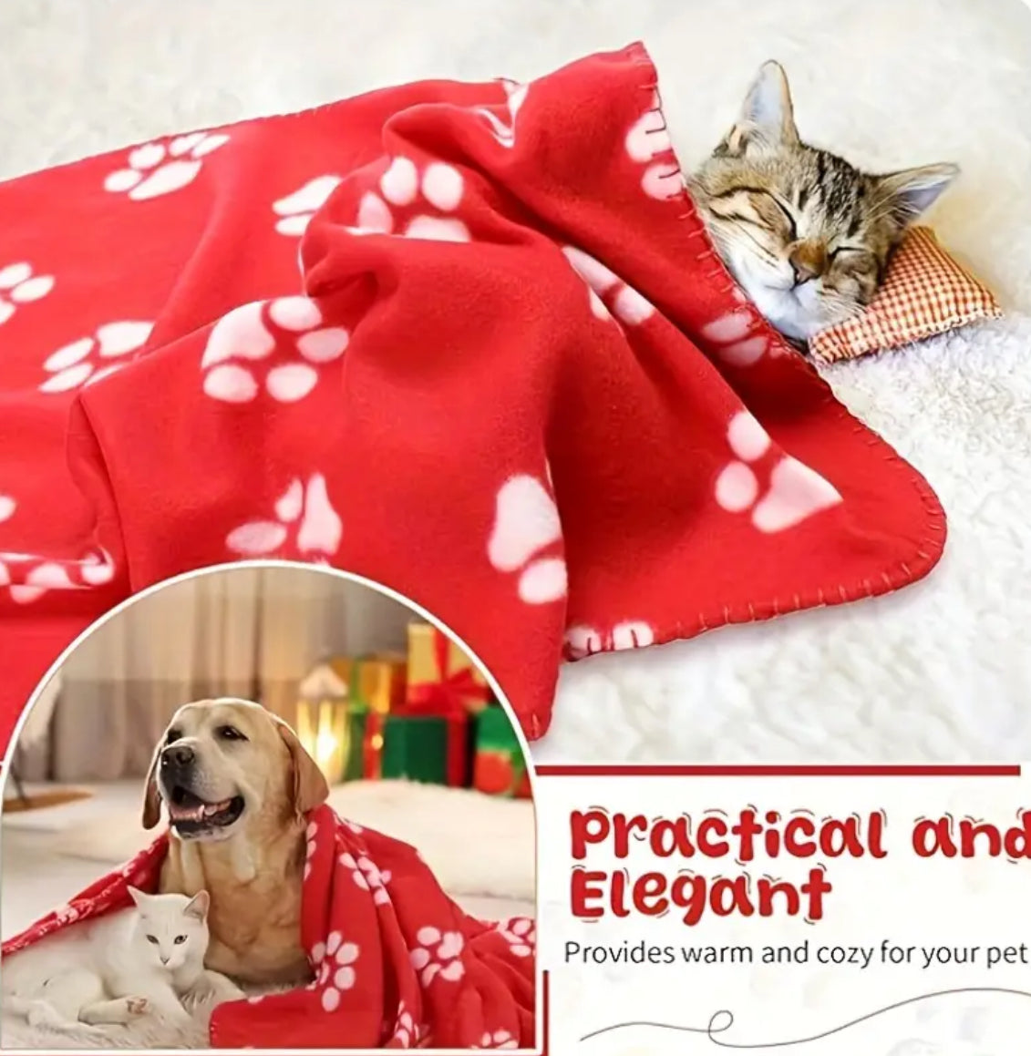 Cozy Blanket. Easy Wash.