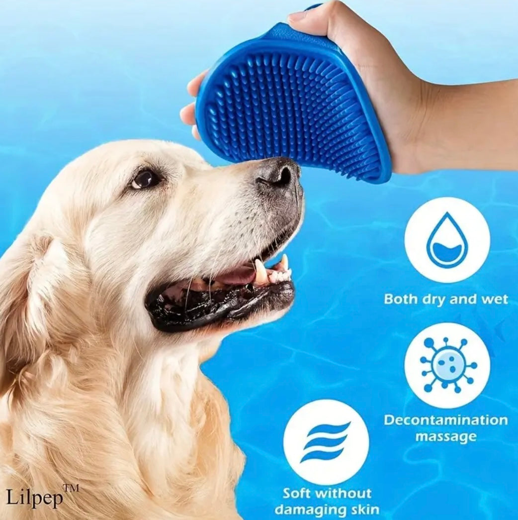 Pet Shower Brush and Massage Comb